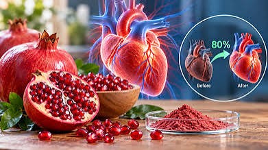 Pomegranate compound improves heart function by up to 80% in study
