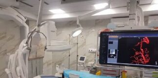 مشهد/ بهرهبرداری از نخستین دستگاه آنژیوگرافی عروق مغزی