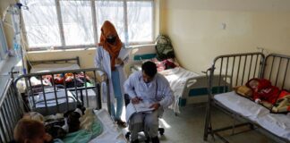 بیمارستانهای افغانستان مملو از کودکان مبتلا به ذاتالریه