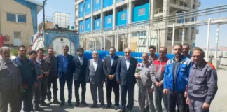 تقدیر مدیرعامل تیپیکو از کارگران شرکت کلرپارس