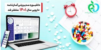داشبورد مدیریتی آمارنامه دارویی سال ۱۴۰۱ منتشر شد