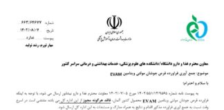 جمعآوری فراورده قرص جوشان مولتیویتامین EVAM