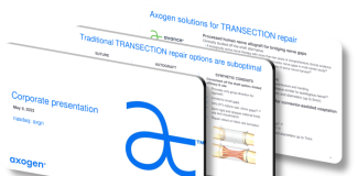 تایید درمان اعصاب محیطی با فناوری مبتنی بر بافت انسانی، شامل کودکان و بزرگسالان